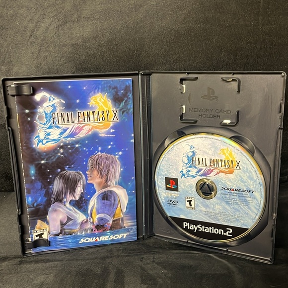Final Fantasy X PS2 Black Label CIB - Picture 3 of 3